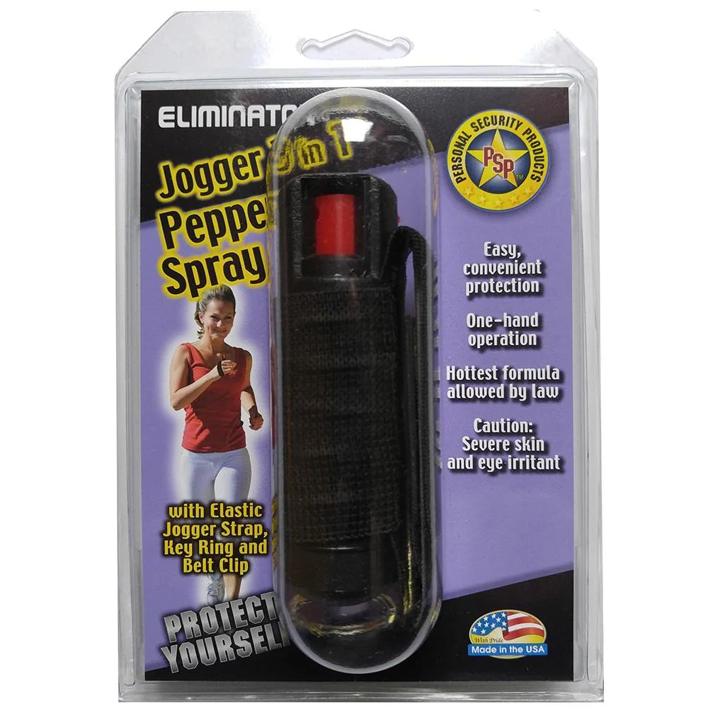 Eliminator 3-in-1 Hard Case Jogger Pepper Spray - Image 4