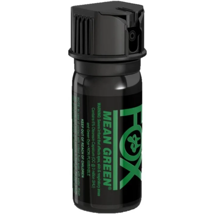 Fox Labs Mean Green Staining Pepper Spray 1.5 oz. Stream - Image 4