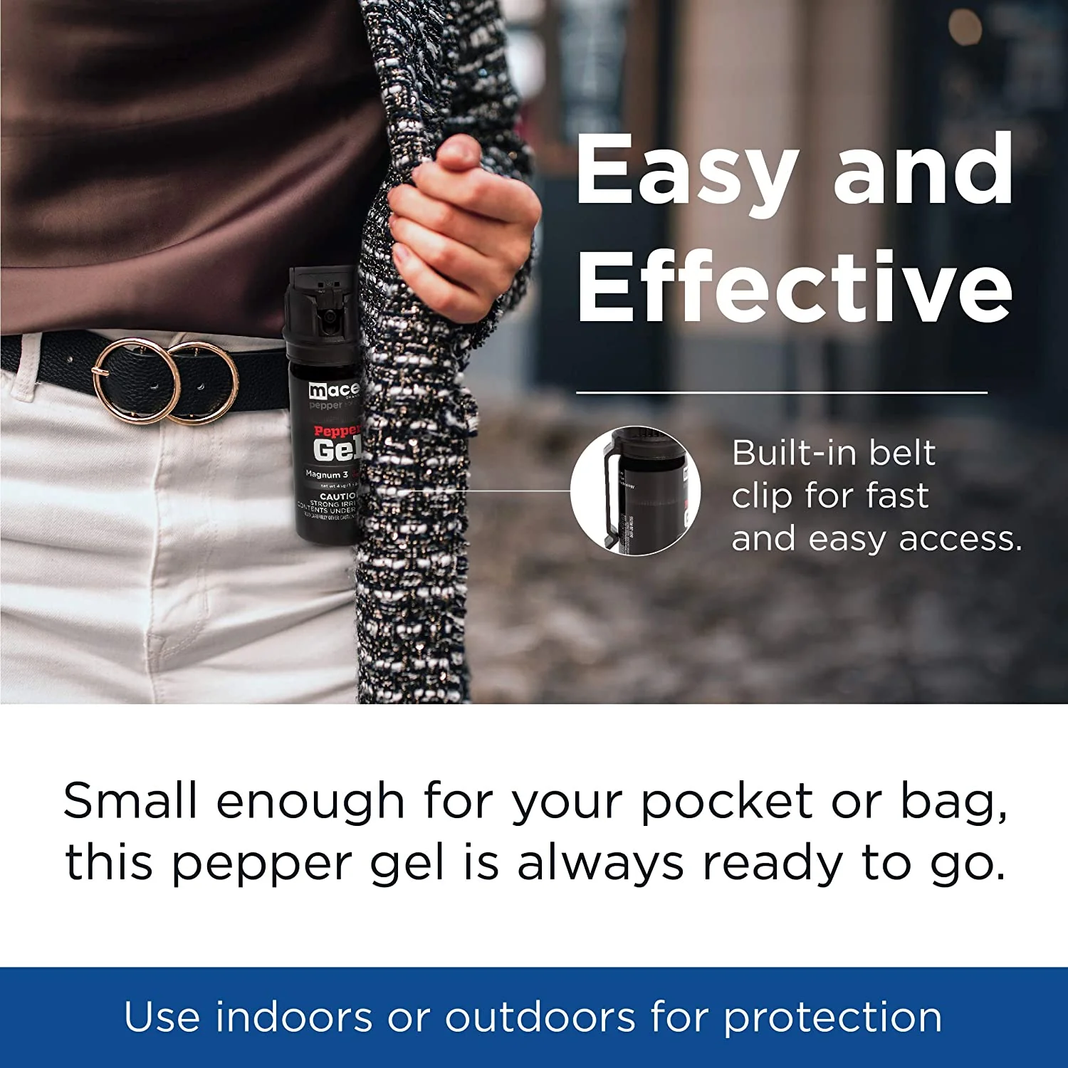 Mace Magnum 3 Distance Defense Belt Clip Pepper Gel 45g - Image 6