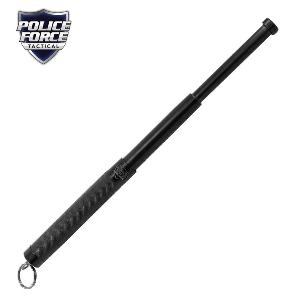 Police Force Tactical Expandable Steel Keychain Baton 12" - Image 3