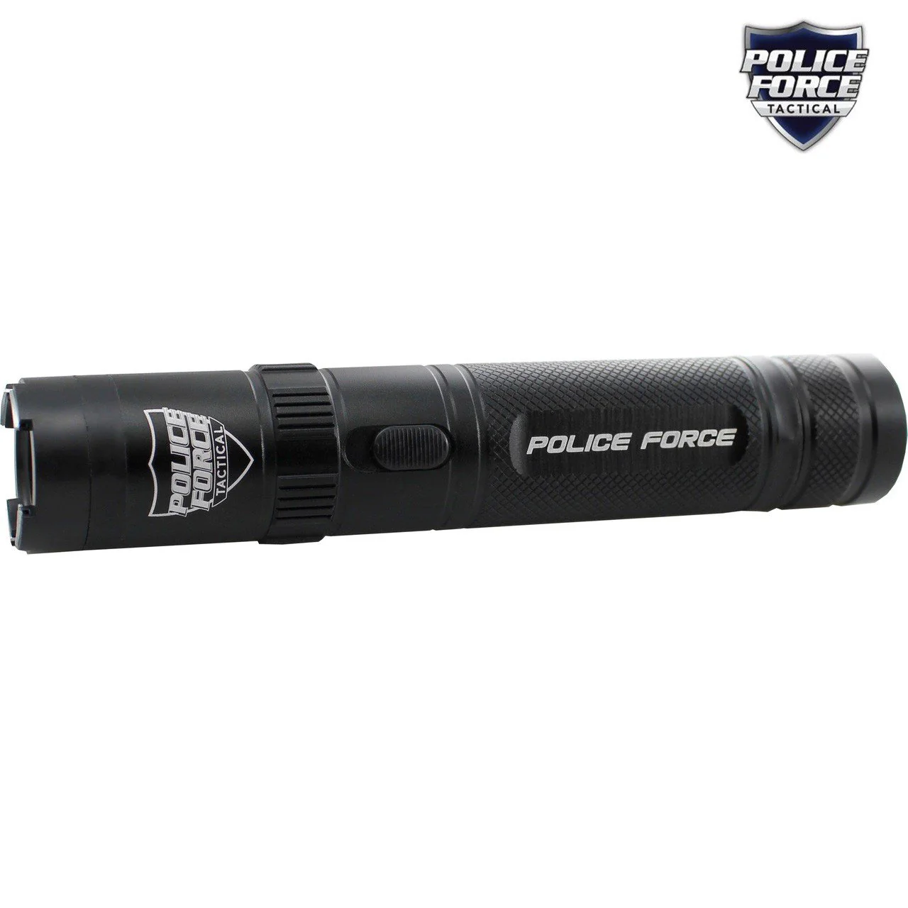Police Force Tactical Rechargeable Stun Gun Flashlight 9.2M - Image 5