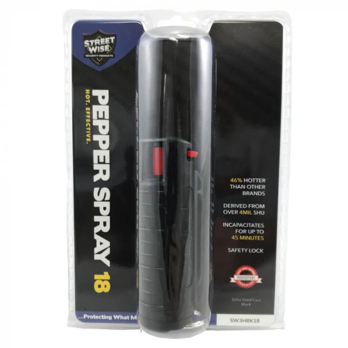 Streetwise 18 Hard Shell Keychain Pepper Spray - Image 6