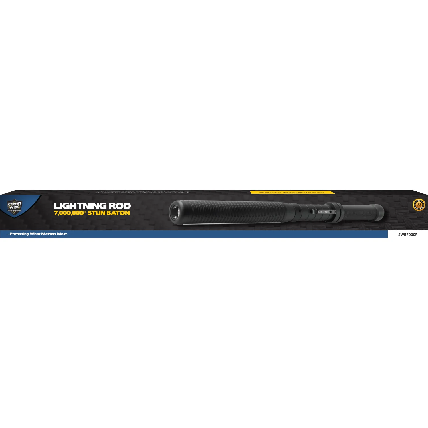 Streetwise™ Lightning Rod 18" LED Stun Gun Baton 7M - Image 15