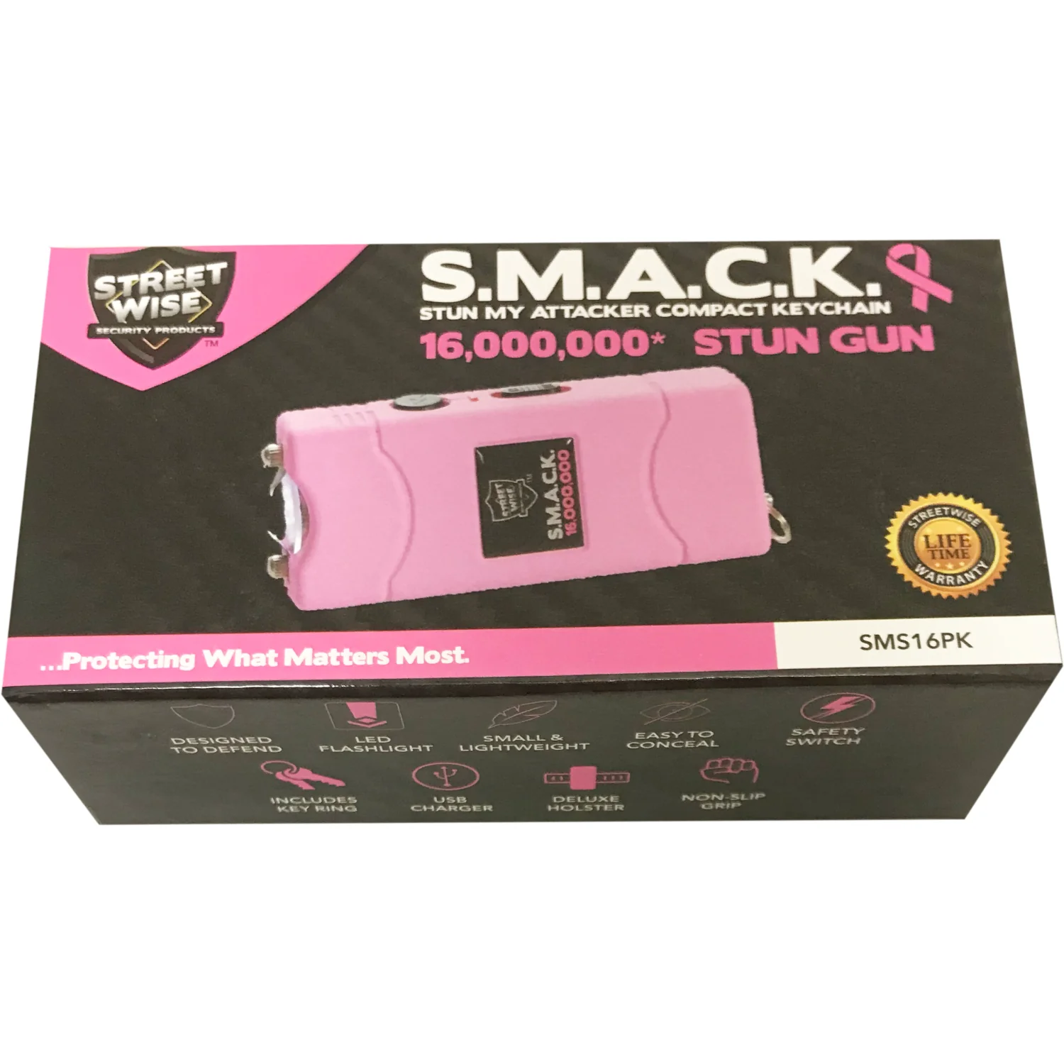 Streetwise S.M.A.C.K. Keychain Stun Gun 16M - Image 15