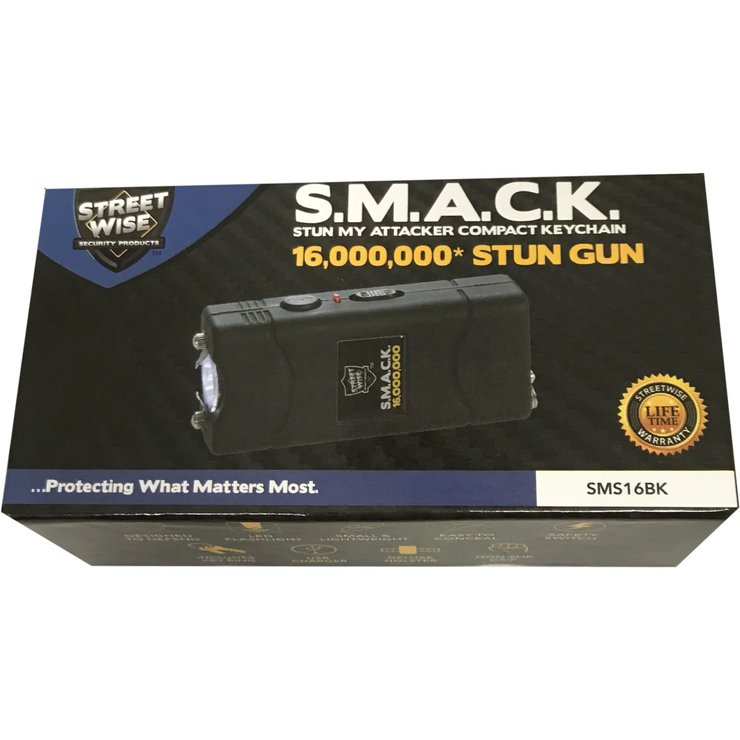 Streetwise S.M.A.C.K. Keychain Stun Gun 16M - Image 14