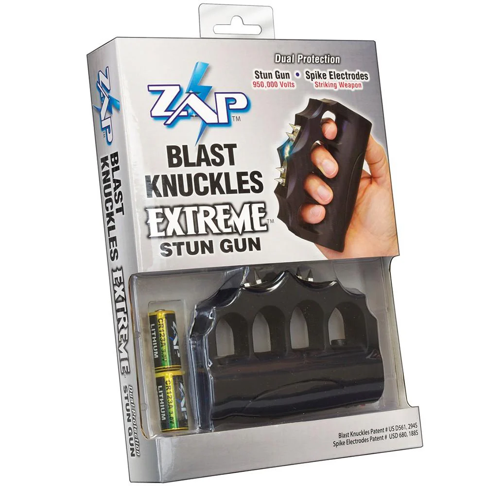 ZAP Blast Knuckles Stun Gun Extreme w/ Holster 950K - Image 5