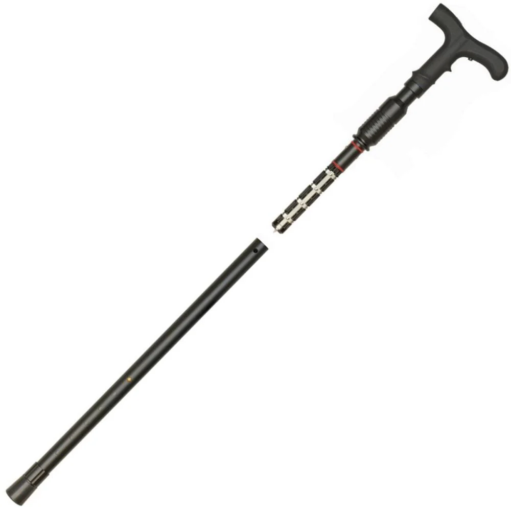 ZAP Covert Rechargeable LED Stun Gun Walking Cane 1M - Image 3