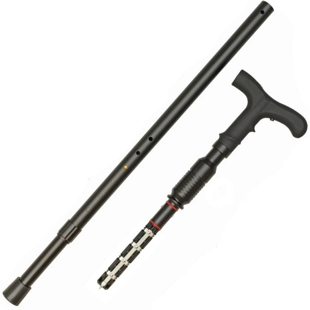 ZAP Covert Rechargeable LED Stun Gun Walking Cane 1M - Image 4