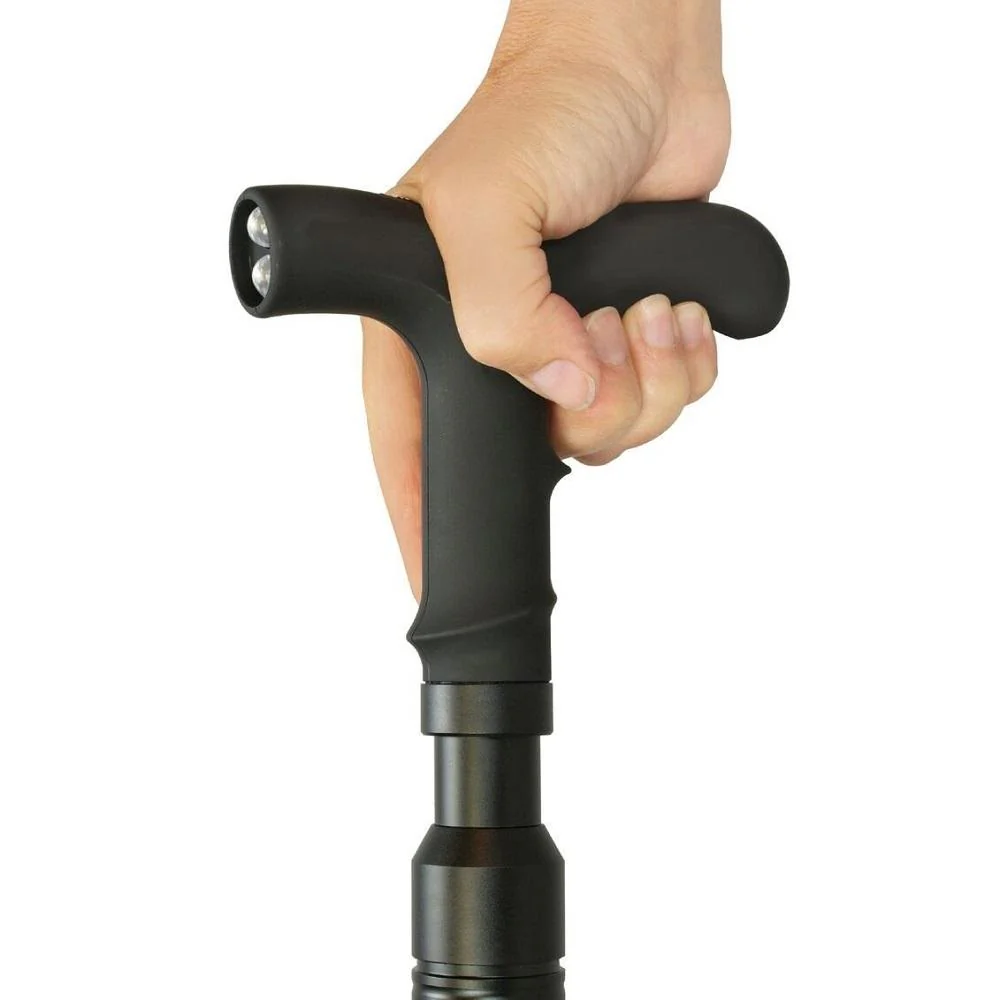 ZAP Covert Rechargeable LED Stun Gun Walking Cane 1M - Image 5