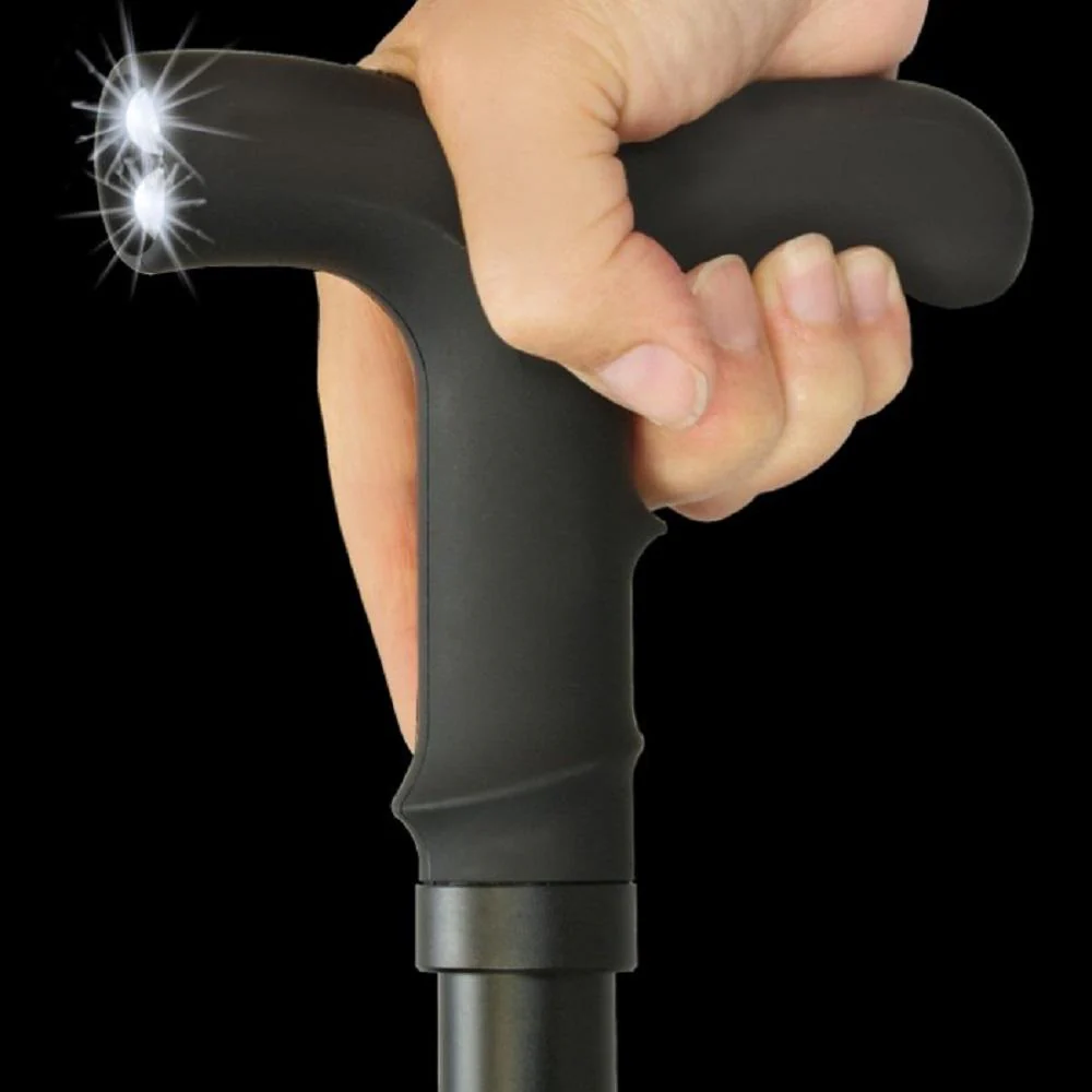 ZAP Covert Rechargeable LED Stun Gun Walking Cane 1M - Image 6
