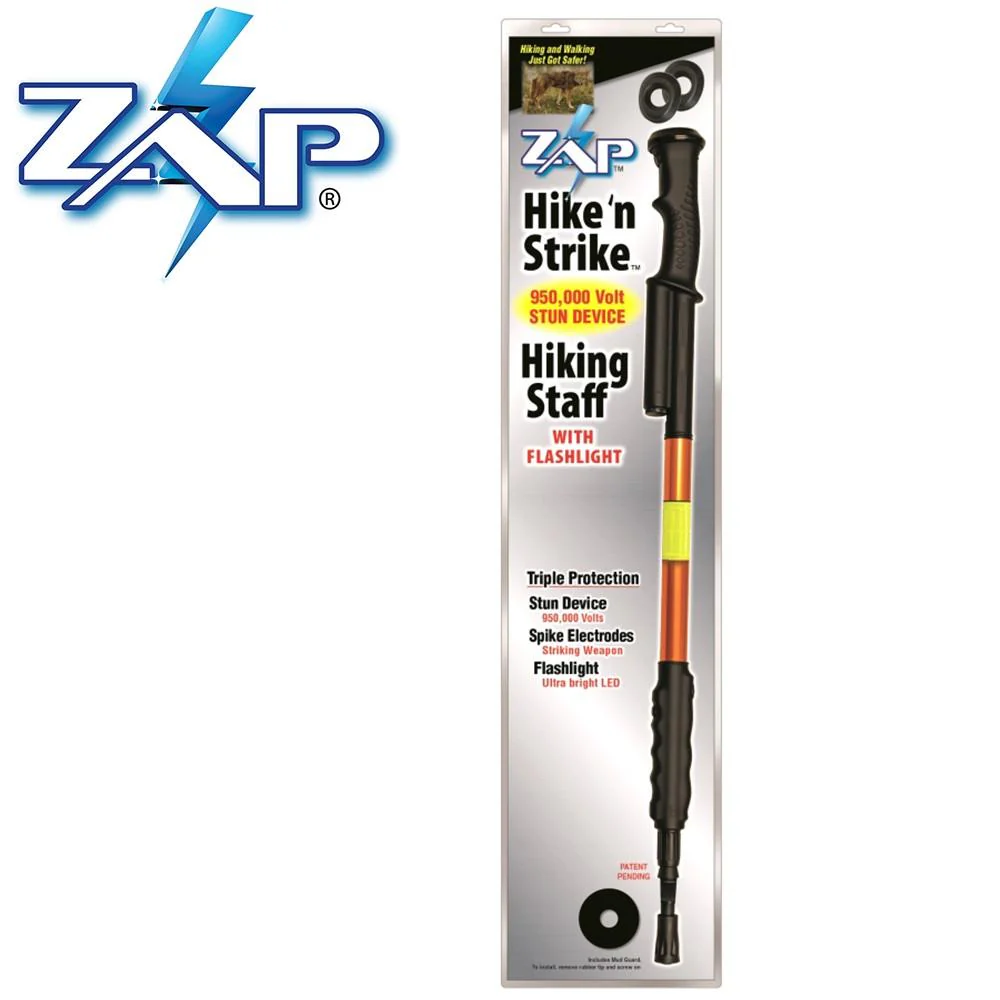 ZAP Hike 'n Strike™ LED Stun Gun Staff 950K - Image 11