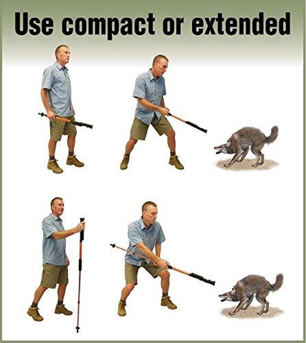 ZAP Hike 'n Strike™ LED Stun Gun Staff 950K - Image 3