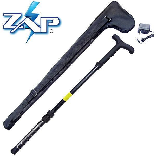 ZAP Rechargeable LED Stun Gun Walking Cane 1M - Image 4